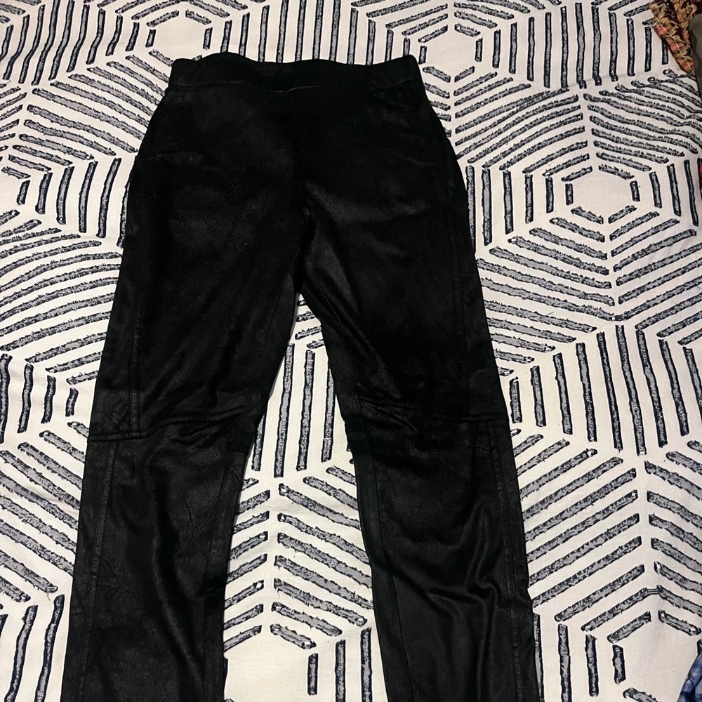 Free People faux suede moto leggings size XS